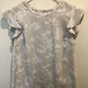 J. Crew flowy sleeve blouse